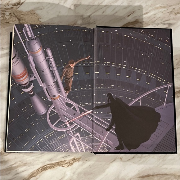 The Star Wars Trilogy Silver Gilded Hardcover EXC - Picture 7 of 7